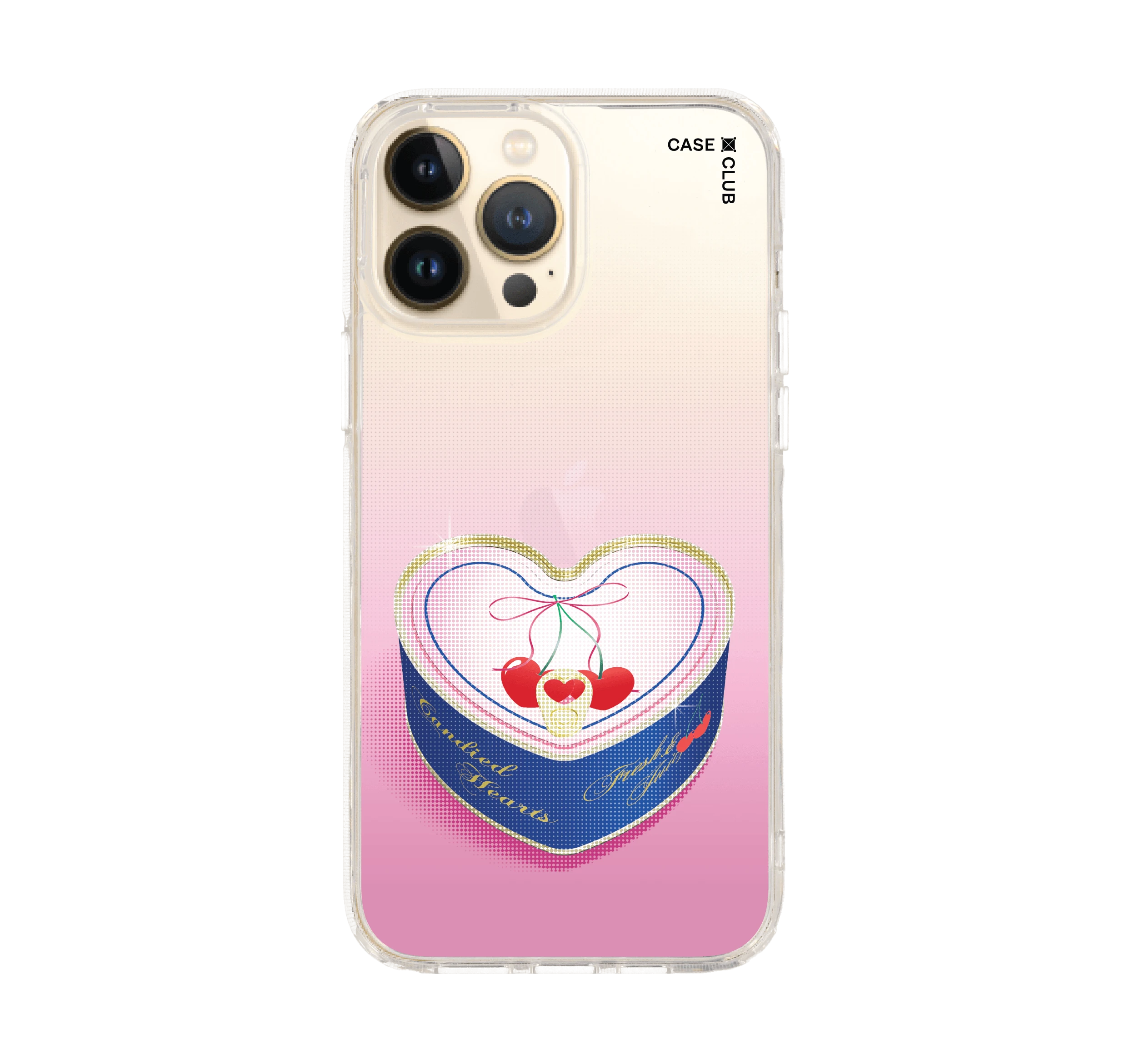 halftone candy heart